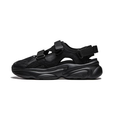 Li Ning Nai Ye 2.0 V2 Bequeme Schlichte Leichte Strapazierfähige Atmungsaktive Dicke Sohle Erhöhte Höhe Retro Mary Jane Sandalen Damen Sandalen AGCU182-2