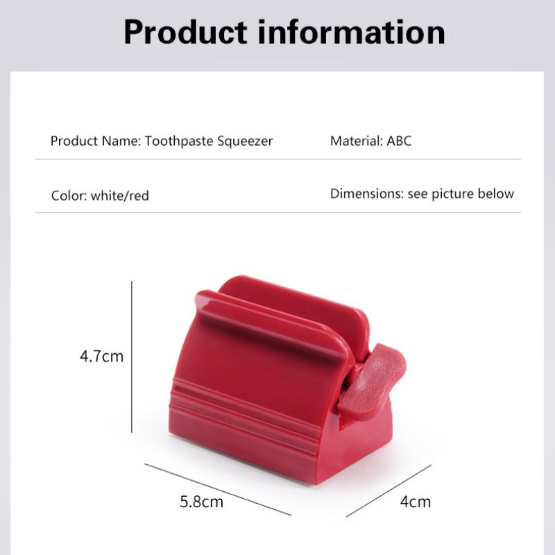 1Pcs Toothpaste Squeezer Toothpaste Rotary Dispenser Holder Multifunctional Plastic Squeezer for Bathroom Accessories