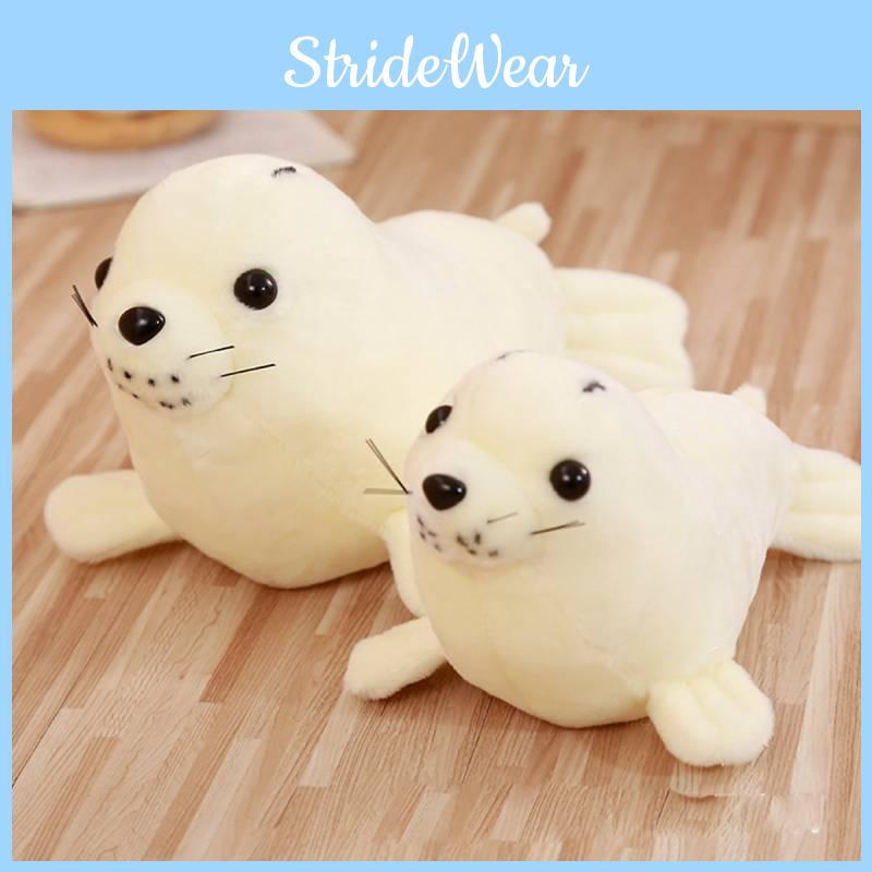 Lion Sea White Stuffed Toy Plush Animal Doll Children Sleeping Partner Gift