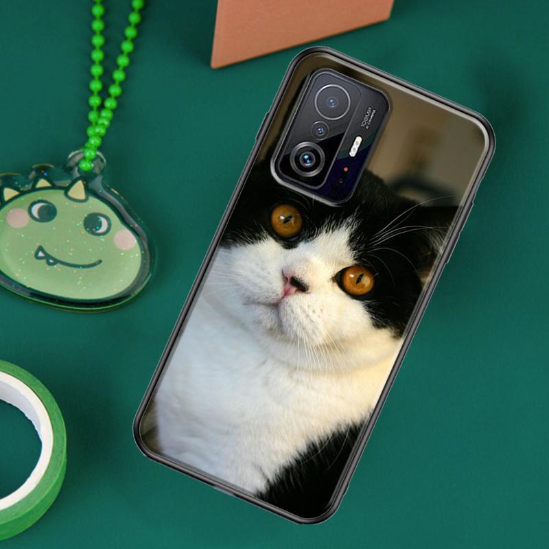 British Shorthair Cat Case For POCO F5 X5 X3 Pro X4 F4 GT F3 M5s C40 Cover For Xiaomi 13 12 Lite 11T 12T Pro 12X