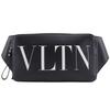 VLTN Logo Body Bag B0719WJW Studs Black Leather Mens Used