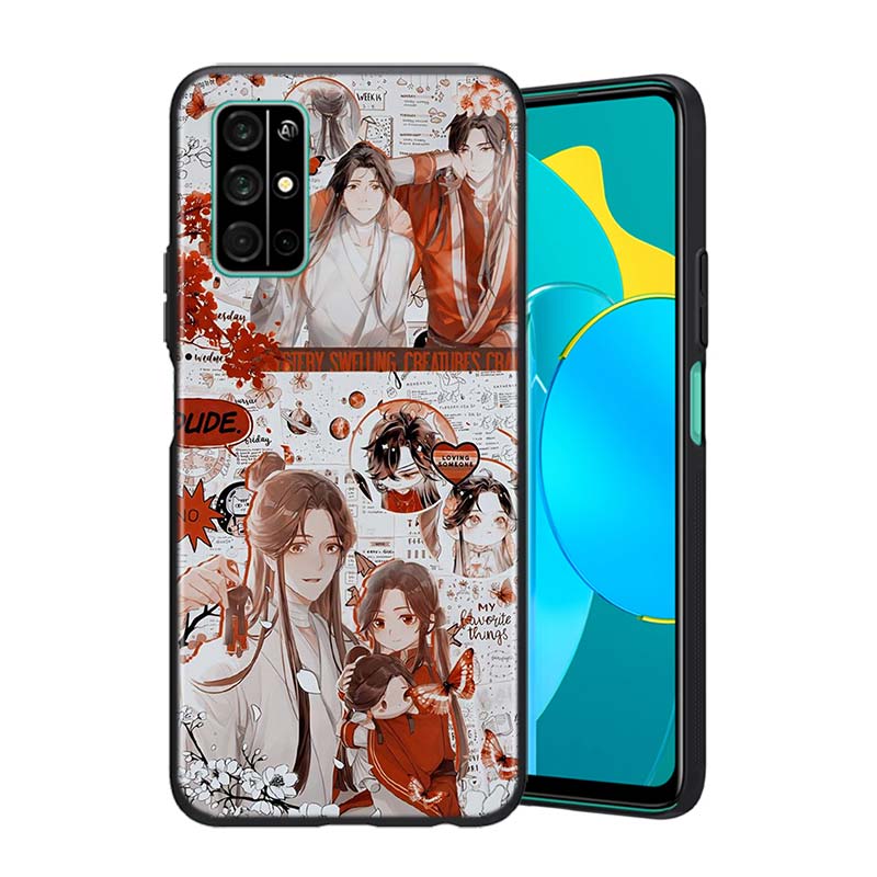Heaven Official's Blessing Silicone Cover For Huawei Honor 30i 30S 30 20S 20 V20 10i 10X 10 9A 9S 9C 9X Pro Lite Phone Case