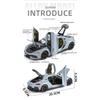 1/24 Koenigsegg Gemera GT Sports Car Alloy Diecast Model Collect Hobby Model Ornaments Gift for Friend Pull Back Toy New Style Sports Car