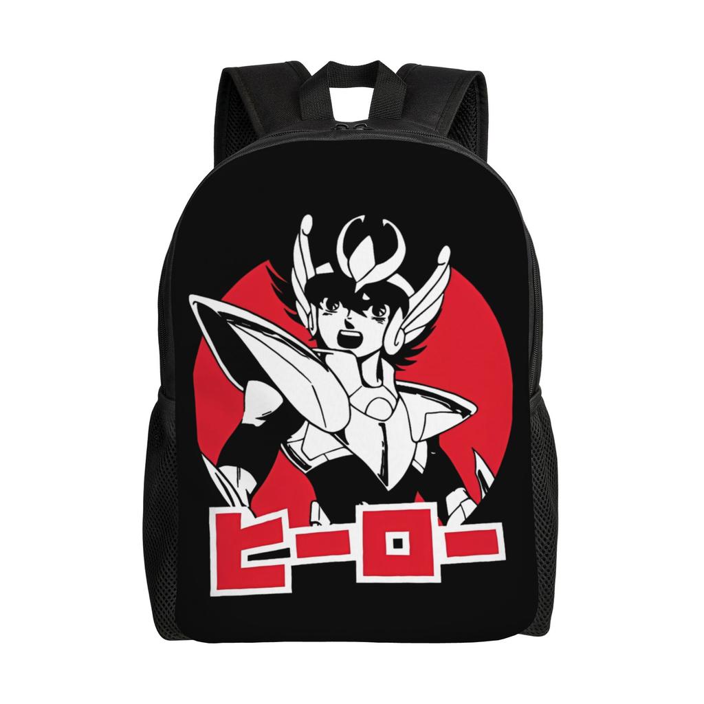 Sagittarius Saint Seiya Backpack  Ita Bag  Mochila Snack Storage Work Sturdy Shoulder Rucksack