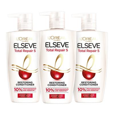 L'Oréal Paris Total Repair 5 Conditioner, 410ml, 3 Units