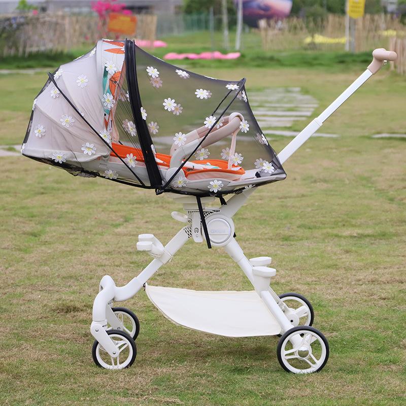 Kinderwagen Moskitonetz, Baby Lauflernhilfe, Vollständige Abdeckung Universal, Kinderwagen Mückenschutz, Zubehör Universal