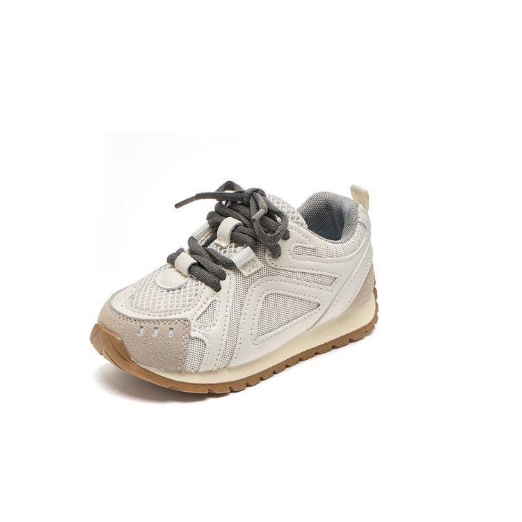 Girls' Sports Shoes 2025 Summer Children's Mesh Shoes Breathable Moral Training Shoes Boys Soft-soled Casual Running Shoes