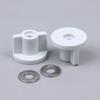 Fixed Replacement Rear Nut White 2.5Cm 6Mm Fixed Replacement For 6Mm Screws Toilet Lid Bottom High Quality