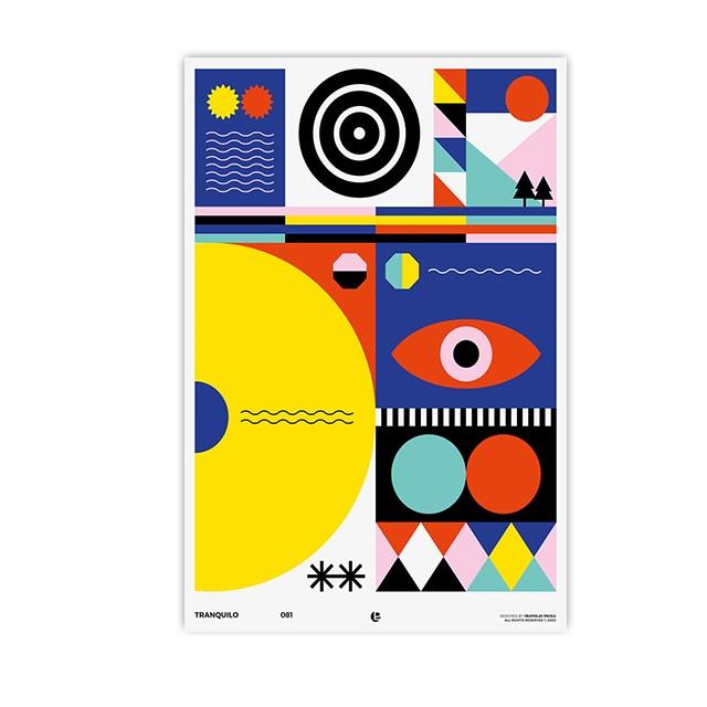 Colorful Geometric Figures Poster And Print Abstract Canvas Painting Nordic Wall Art Pictures for Living Room Home Decoration