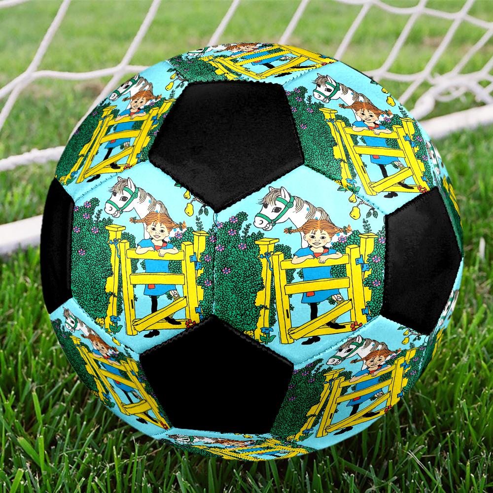 Pippi Longstocking Theme Size 5 Soccer Ball, Suitable for Both Indoor and Outdoor Matches, a Gift Suitable for Everyone.