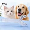 Transparenter Haustier-Zahnreinigungswerkzeug Zahnbürstenhelfer, Klarer Helfer, Wiederverwendbares Zahnpflege-Hundehelfer-Werkzeug, Hält Die Lippe für Hunde Katzen Leicht Weg Easy Cat