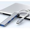 And Compact USB USB Hub for Windows and Compatible with Surface and Other Ideal for Remote Work and Ultra-slim, Lightweight, 3.0 Bus-powered 4-port