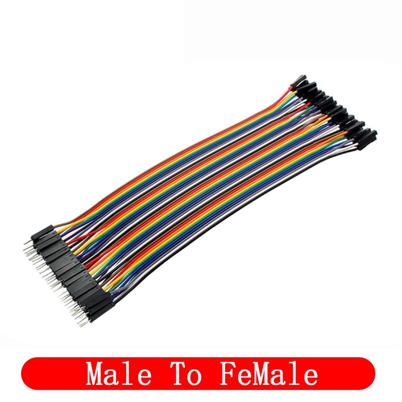 40PIN 10CM 20CM 30CM 40CM Dupont Line Male to Male Female to Male Female to Female Jumper Dupont Wire Cable for arduino DIY KIT