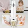 White Handheld Food Processor Stick Detachable Electric Food Mixer  Sauces Preparation