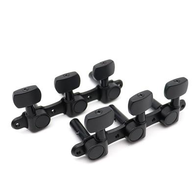 1Set Black 3L3R Guitar Tunning Pegs Three-Position Triple Guitar Chords For Acoustic Guitar