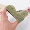 Cute Candy Color Stripe White Baby Floor Socks Summer Spring Thin Cotton Rubber Anti-slip Short Ankle Stockings for Boys Girls
