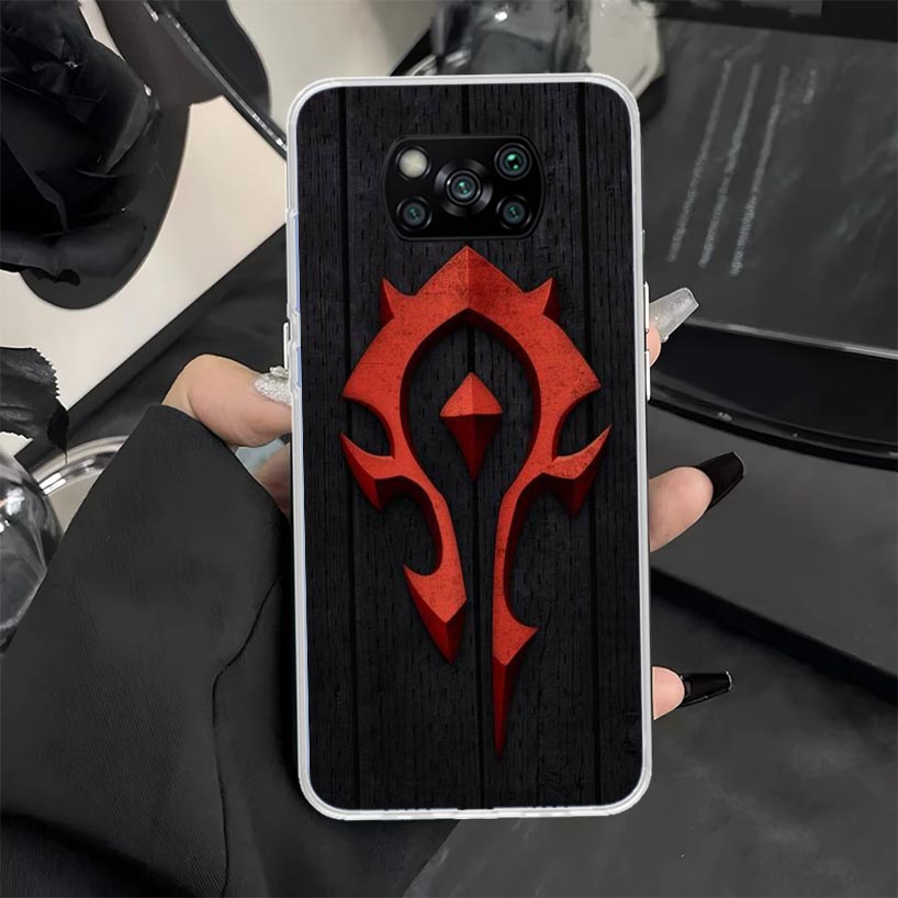 W-World Of W-Warcraft W-Wow Phone Case for Xiaomi Poco X7 X6 X5 X3 Pro X4 Nfc F7 Ultra F6 F5 F4 Gt M6 M5S M4 M3 Soft Silicone Co