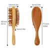 Air Cushion Comb Scalp Therapy Massage Comb Scalp Head Caring Natural Garapa Wooden Double-Sided Scraping Body Beautify Massager