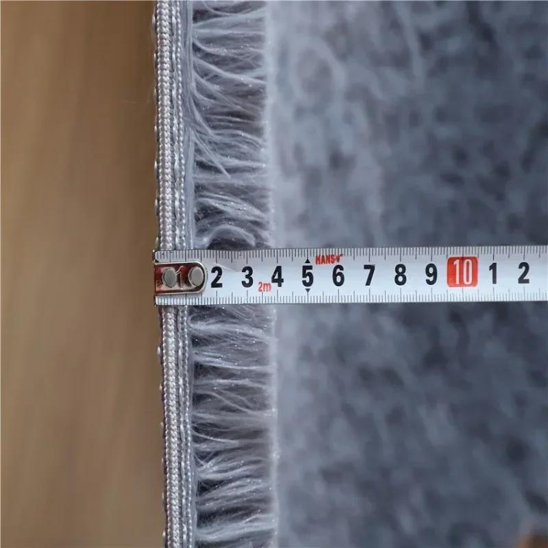 Plush Pink Carpet Living Room Decoration Fluffy Rug Thick Bedroom Carpets Anti Slip Floor Soft Solid Large Carpets