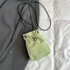 Fashion Minimalist Solid Shoulder Crossbody Bags Girls Messenger Bag Lightweight Phone Bag Nylon Small Coin Purse