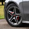 4pc 56MM Car Wheel Center Hub Caps sticker Tire Rim Covers stickers Auto Accessories For ST Fiesta Shelby Edge Kuga Mustang