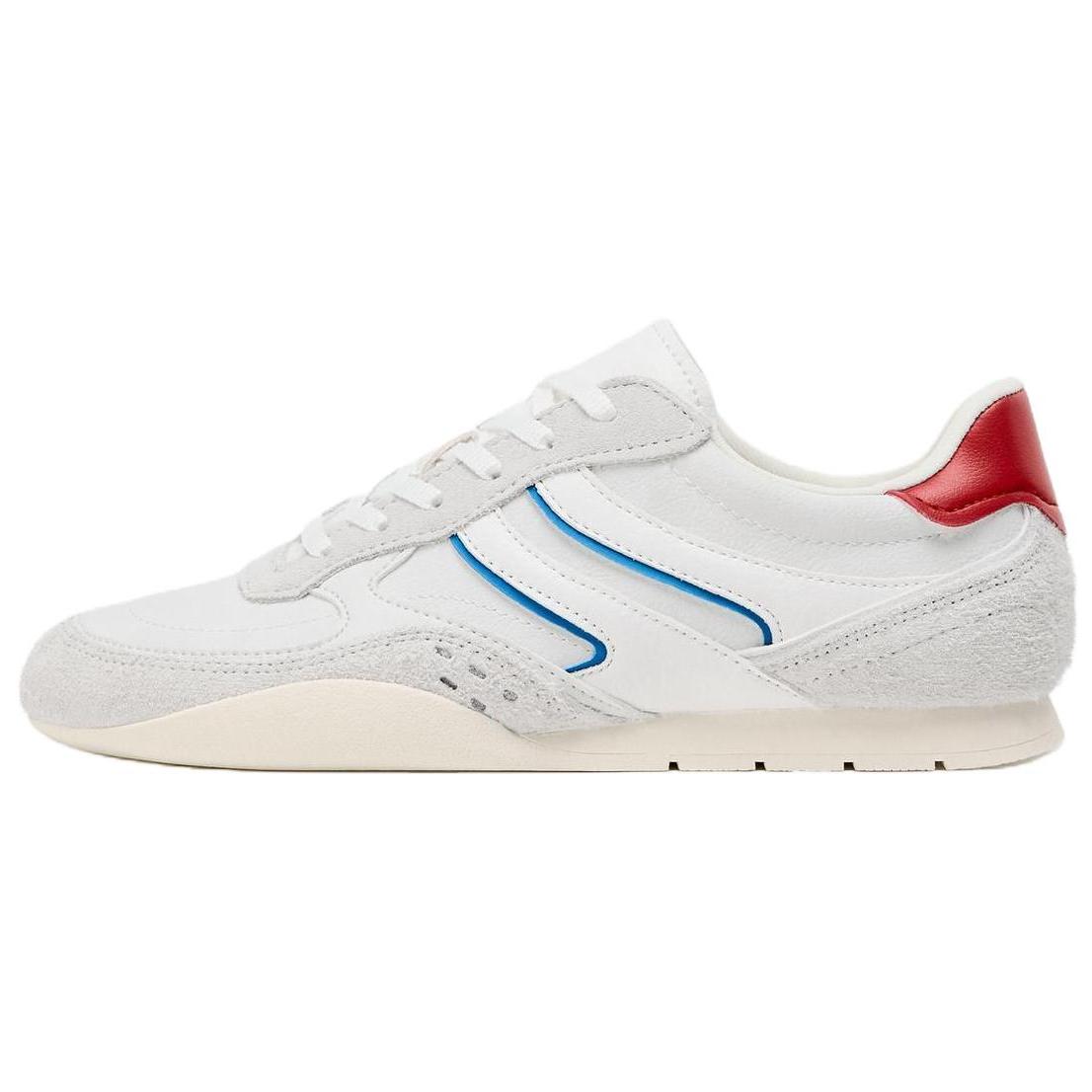 ZARA Retro Sneakers White Red Womens 5010610001 40
