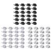 Set of 24pcs Convenient Hat Display Rack Shelf Baseball Cap Holder Hanger Hooks
