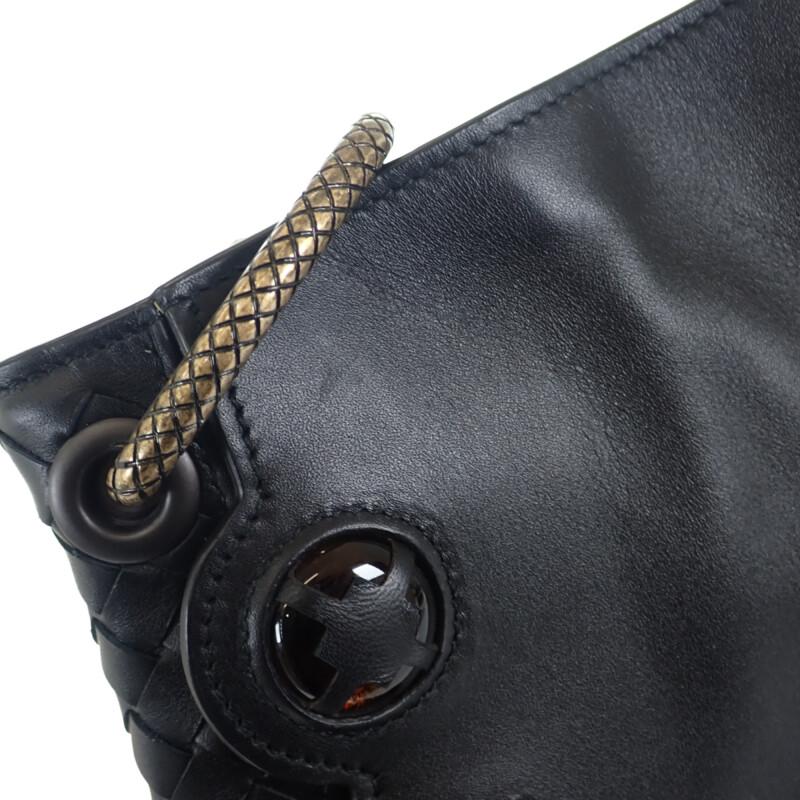 BOTTEGA VENETA  Handbag black leather Women