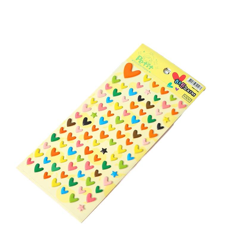 Childrens Cartoon Stationery Stickers 3D Three Dimensional Bubble Small Animal Kindergarten Reward Early Education Gift Lovely