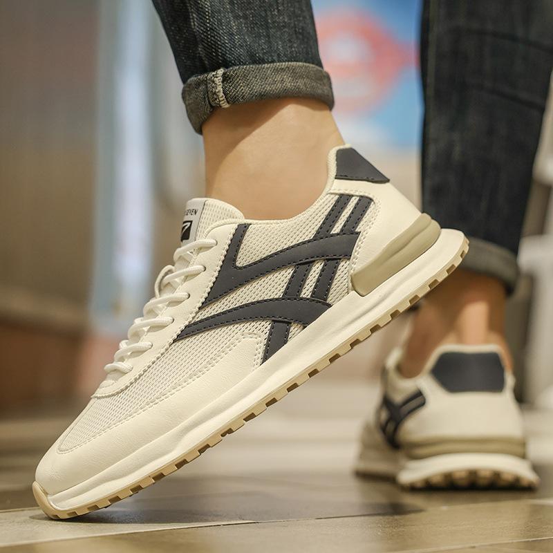 Forrest Gump shoes men's 2025 new true mesh versatile trend casual board shoes men's sports shoes platform German training shoes