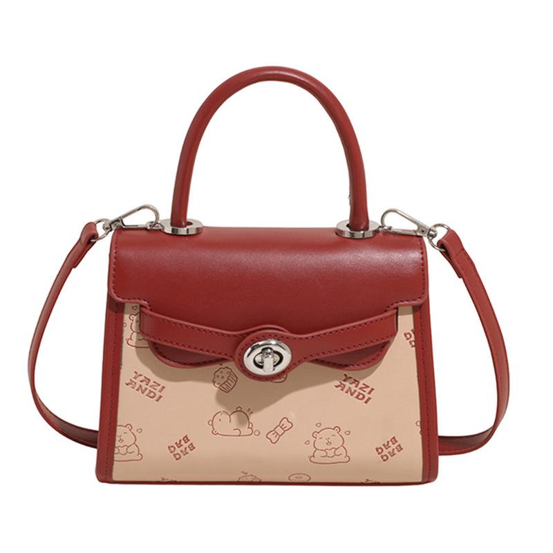 Hand Carrying Kelly Bag Women's Spring New Fashion Casual Simple Shoulder Bag Niche Women's Bag