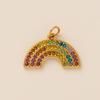 Wind Necklace Pendant Creative Fashion Rainbow Stars Love Moon Key Scorpion Plane Gold Bracelet