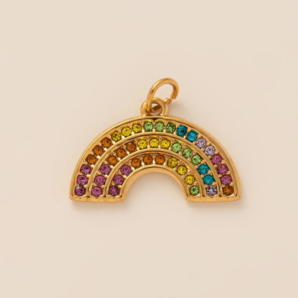 Wind Necklace Pendant Creative Fashion Rainbow Stars Love Moon Key Scorpion Plane Gold Bracelet