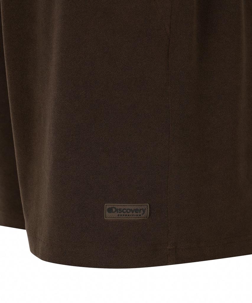DISCOVERY EXPEDITION Men'S Terry Setup Boardshorts (Brown)