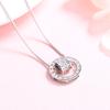 Roman Numeral Necklace Women's Fashion Light Luxury Niche Exquisite Small Waist Pendant Accessories