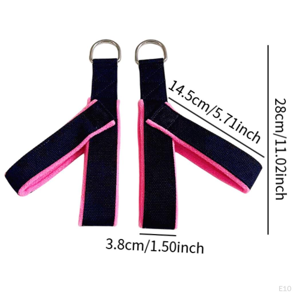 2er-Pack Pilates Reformer Gurt, D-Ring, Taille, Rücken, Bein, Y-Schlaufe, Fitnessgurte, Gurte