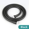 1.5m Flexible PVC Shower Hose G1/2 Connector Durable Anti-Rust Leak-Proof Gray Bathroom Pipe for Handheld Shower Head Accessorie