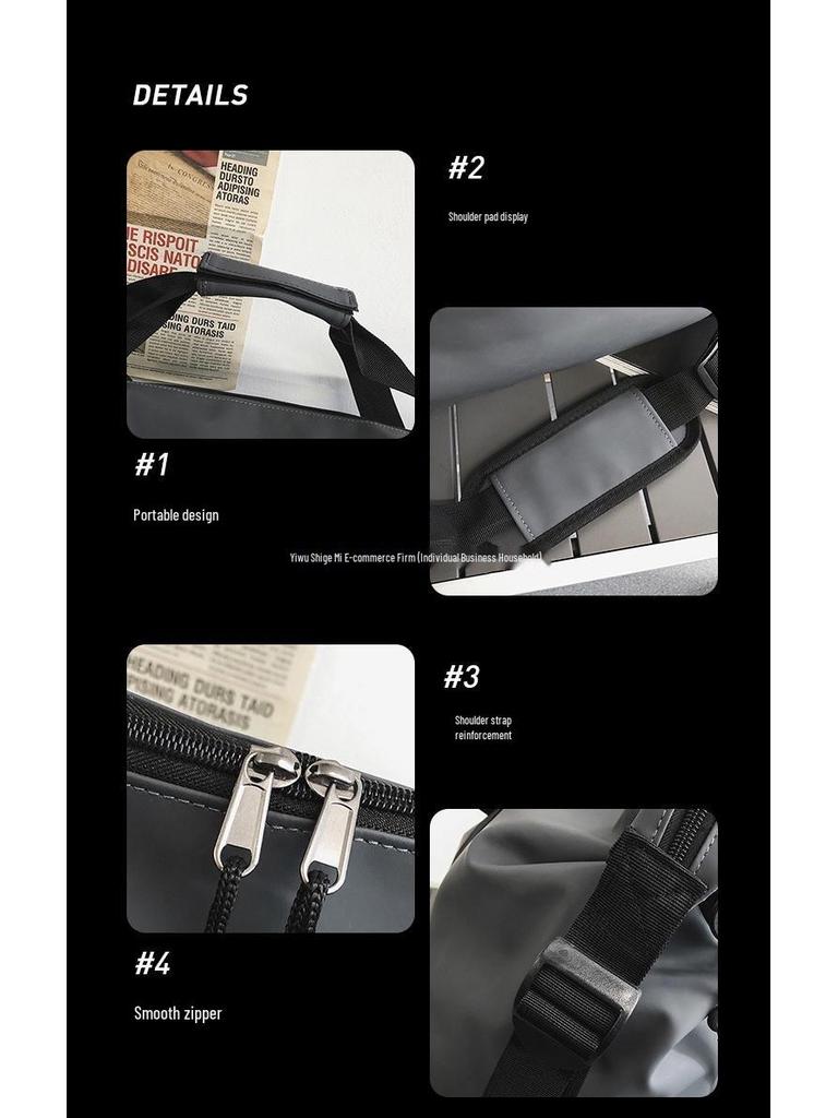 Męska lekka wodoodporna torba podróżna o dużej pojemności do podróży i sportu