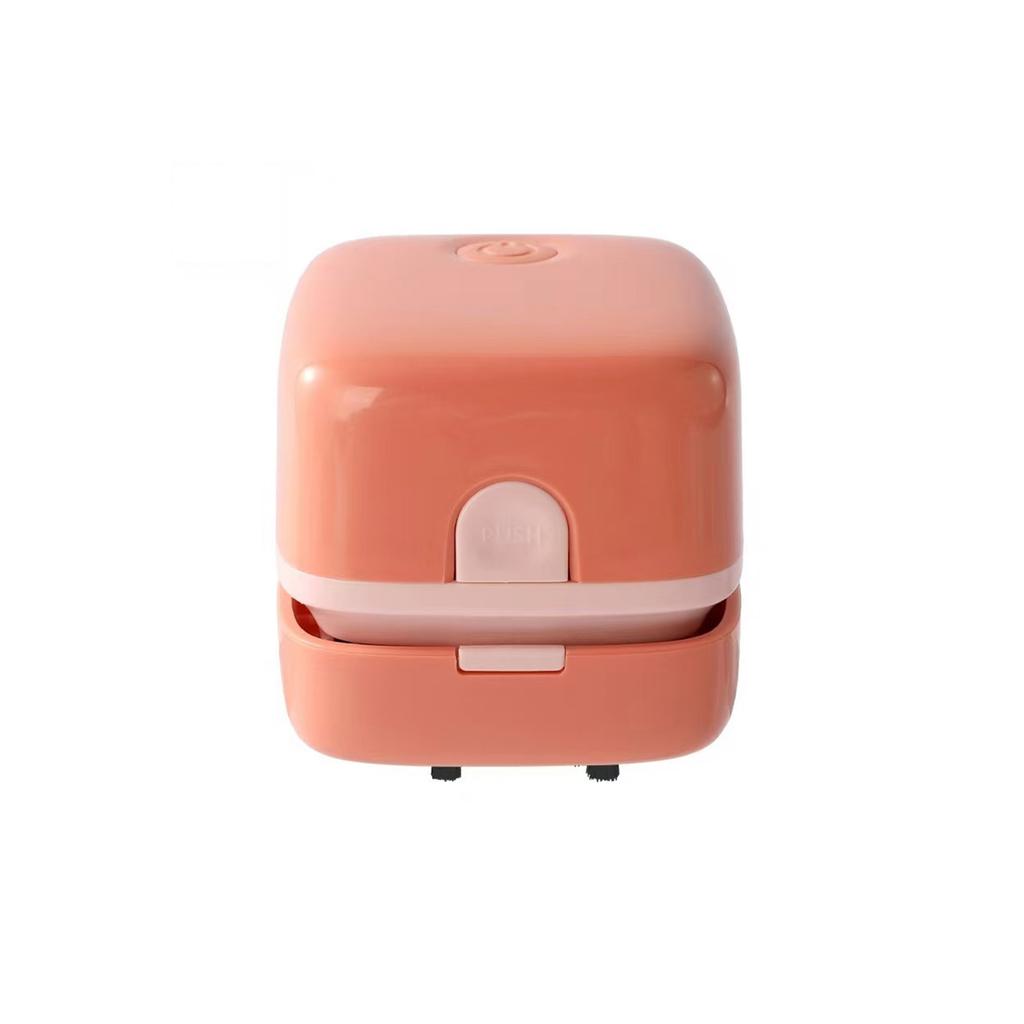 Compact Handheld Desktop Vacuum Cleaner Mini Tabletop Dust Collector for Office Home School Use USB Rechargeable