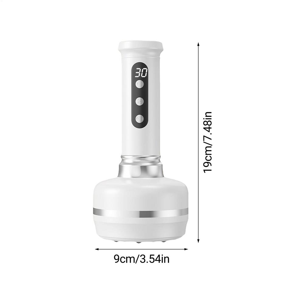 

Cellulite Remover For Legs Adjustable Electric Cupping Massage Machine Vibration Body Sculpting Device For Women Stomach Legs білий