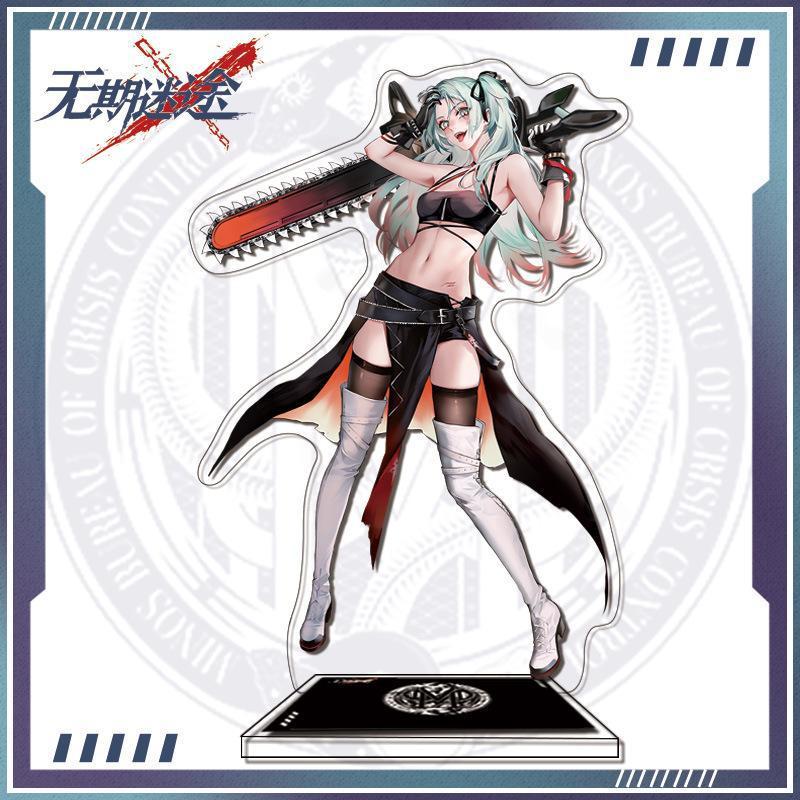 Fans Gift Charm Game Anime Path to Nowhere HD Figures Zoya Hamel Demolia Acrylic Stand Series Desk Decor Collection About 15cm