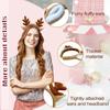 1Pc Deer Antlers Headband Reindeer Headband Xmas Halloween Women Reindeer Costume