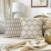 Short Plush Material Pillowcasefour Exquisite Pillowcases With Floral, Geometric, And Leaf Patterns For Ultimate Comfort Sofa Cu