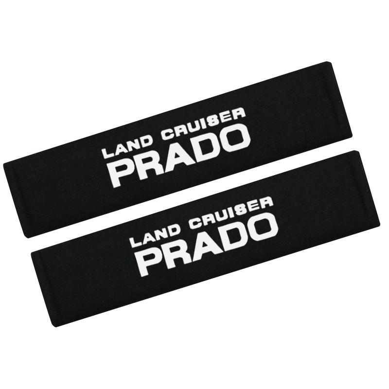 

Car Styling Protect Shoulders Pads Case For Toyota prado 120 fj150 land cruiser 80 Auto Cover Stickers Accessories Car-Styling