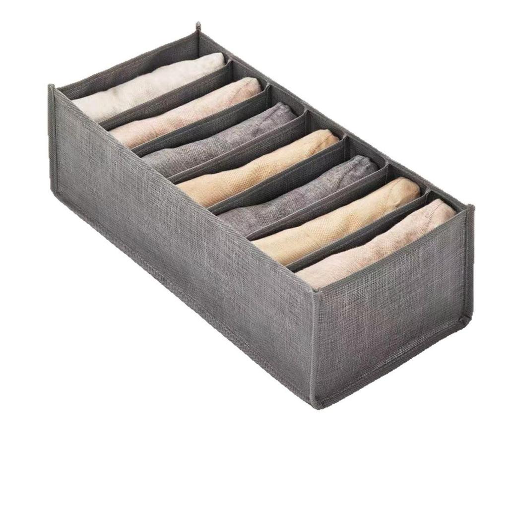 Jeans and Clothing Storage Box With Compartments