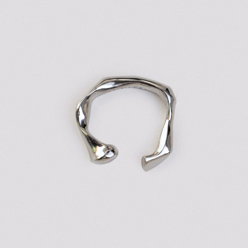 Hustad 236 Leaf Earcuff _ 925 Silver Earcuff