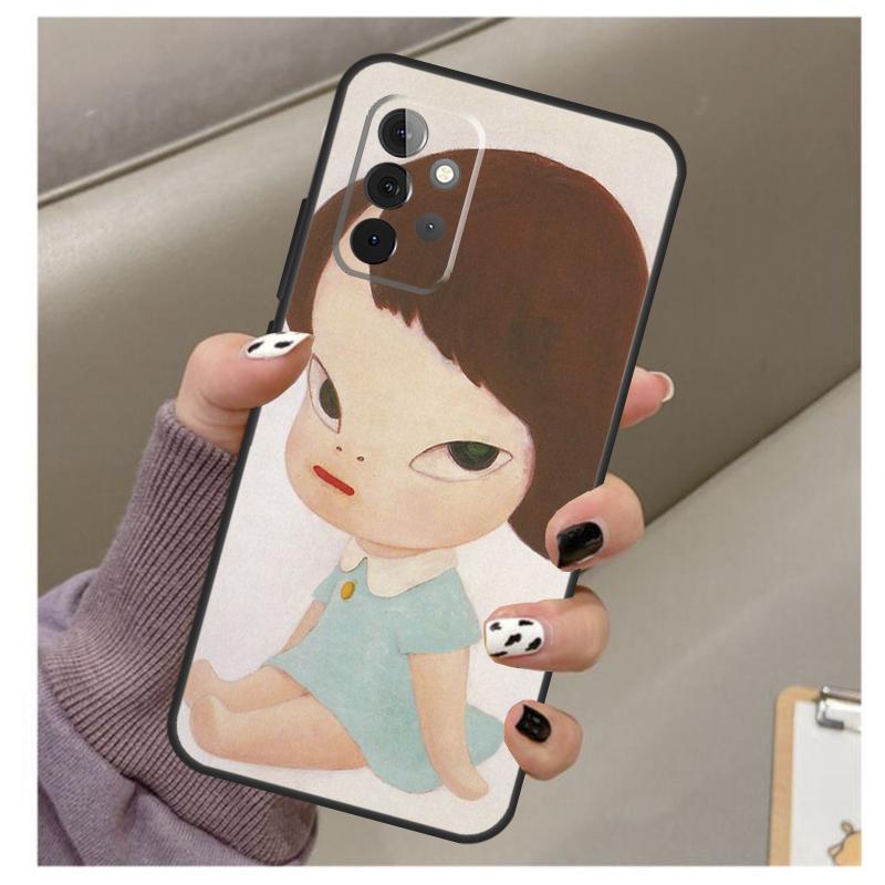 

Cartoon Aesthetic Yoshitomo Nara Case For Samsung Galaxy A56 A16 A26 A36 A06 A52 A53 A33 A13 A34 A54 A14 A15 A35 A55 A22 A32 Samsung A33 5G