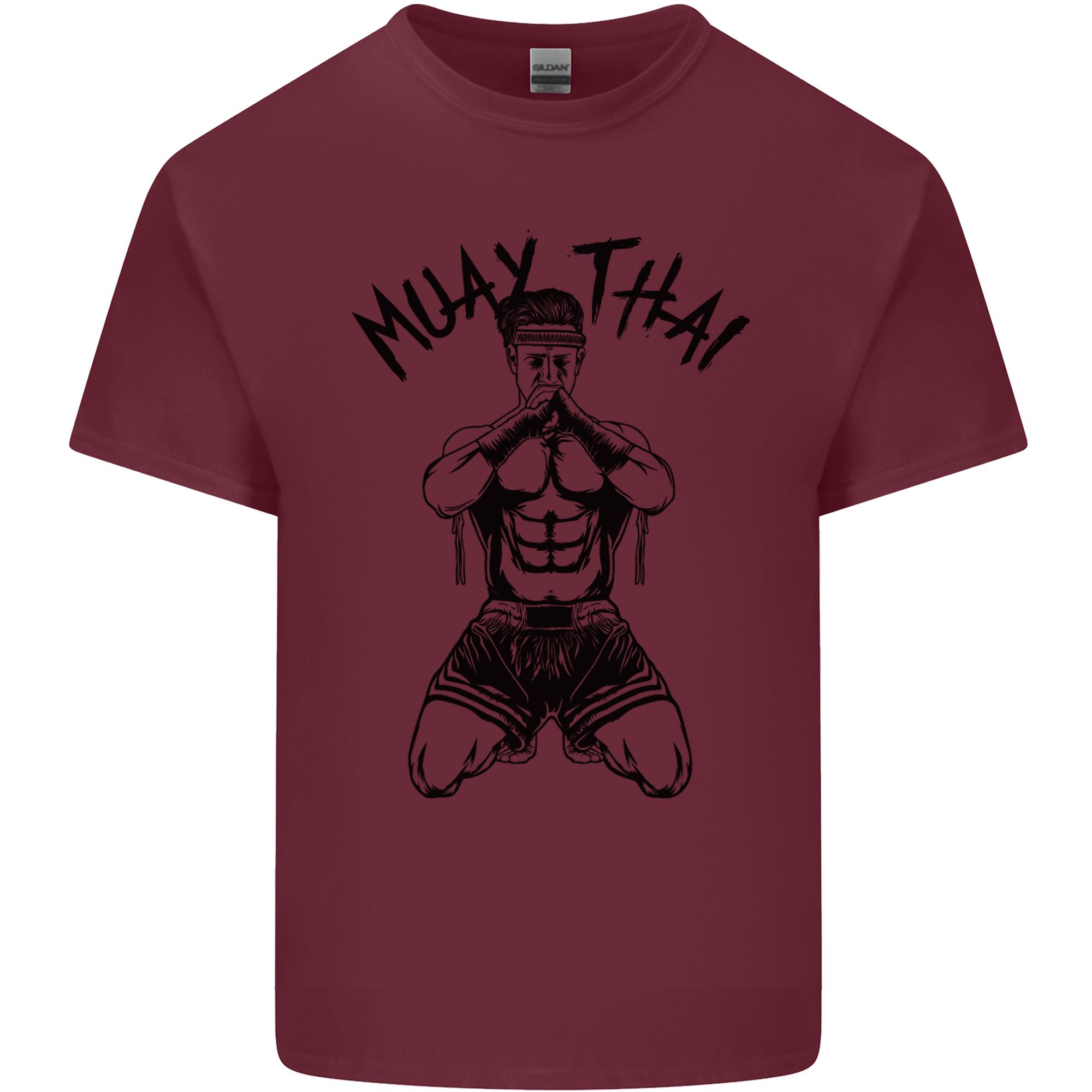 Muay Thai Fighter Mixed Martial Arts MMA Unisexs Light Cotton TShirt S