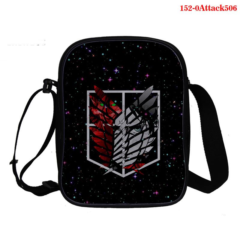 Attack On Giant Peripheral Digital 3D Printed Backpack Student School Bag Full Color Bag Double Shoulder Bag