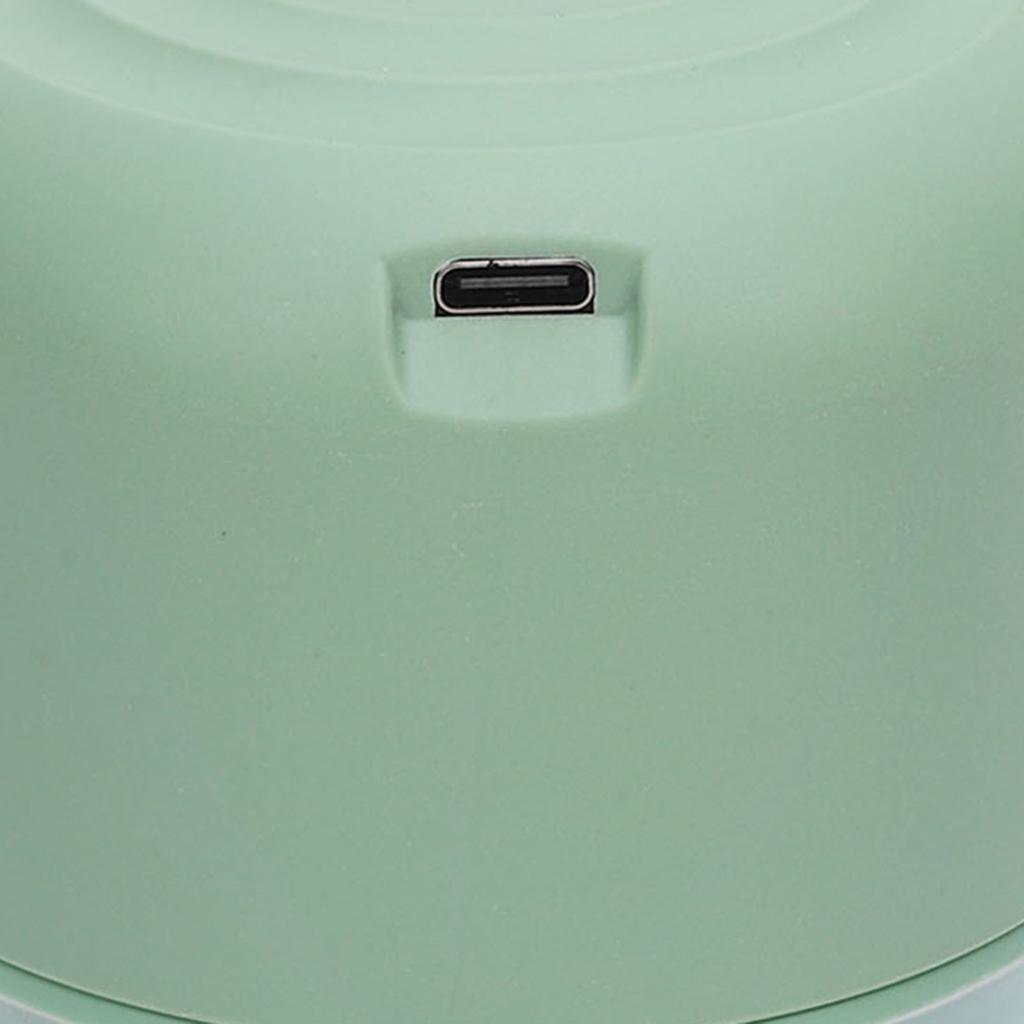 Electric Garlic Masher Stainless Steel Blades Small Garlic Mincer Grinder for Chili Meat Home Use